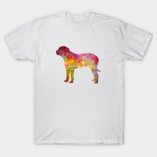 Bullmastiff in watercolor T-Shirt